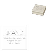 スタイリッシュ数々の目的 ラバースタンプ (押印)