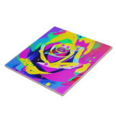 スタイリッシュ数々の花 タイル (側面)