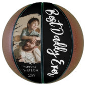 スタイリッシュ最高のDaddy Ever Brashed Effect写真 バスケットボール (縦)