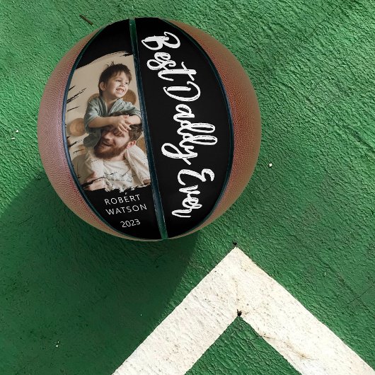 スタイリッシュ最高のDaddy Ever Brashed Effect写真 バスケットボール