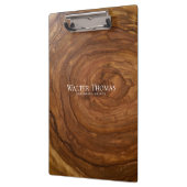 スタイリッシュ木モダン製カスタムクリップボード クリップボード (左)