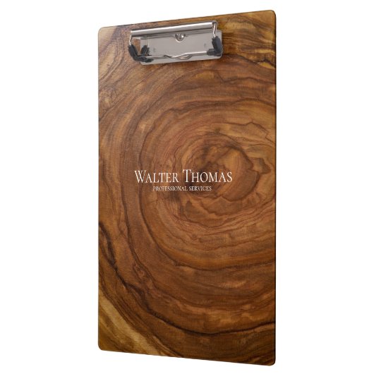 スタイリッシュ木モダン製カスタムクリップボード クリップボード (左)