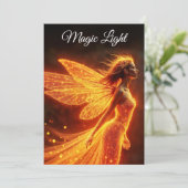 スタイリッシュ森のピクシーかわいい火の輝く王女 セーブザデート (スタンド正面)