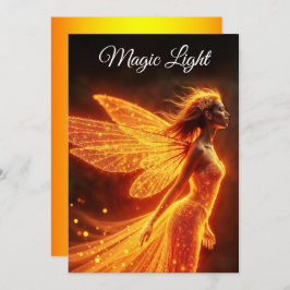 スタイリッシュ森のピクシーかわいい火の輝く王女 セーブザデート