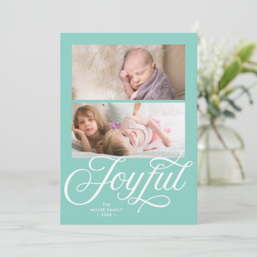 スタイリッシュ楽しい休日の写真 シーズンカード (スタンド正面)