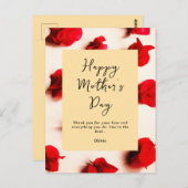スタイリッシュ母ギフト | マザーデイカードに最適 ポストカード (正面/裏面)