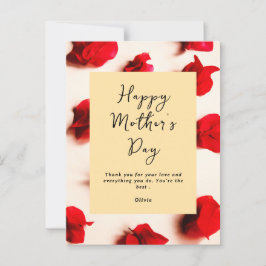 スタイリッシュ母ギフト | マザーデイカードに最適 ポストカード