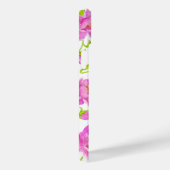 スタイリッシュ水彩牡丹ピンクフローラ Case-Mate iPhoneケース (裏面 / 右)