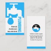 スタイリッシュ水栓漏れ 名刺 (正面/裏面)