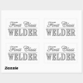 スタイリッシュ溶接機：ファーストクラス溶接機 長方形シール (シート)