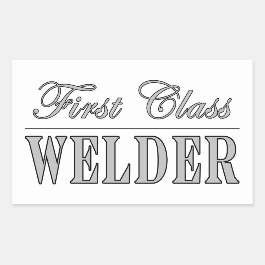 スタイリッシュ溶接機：ファーストクラス溶接機 長方形シール (正面)