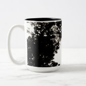 スタイリッシュ白黒設計のマグカップ ツートーンマグカップ (左)