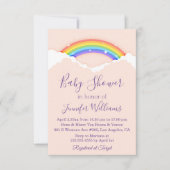 スタイリッシュ紅色の夕日 招待状 (正面)