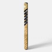 スタイリッシュ結フェイク晶・金ゴールドグリッターパーソナライズされた Case-Mate iPhoneケース (裏面 / 左)