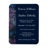 スタイリッシュ結婚式招待状可撓磁石 マグネット (縦)