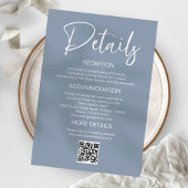 スタイリッシュ結婚式招待状詳細エンクロージャ 招待状