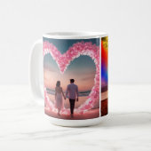 スタイリッシュ耐久性マグ コーヒーマグカップ (正面左)