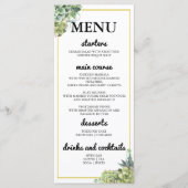 スタイリッシュ肉結婚質 メニュー (正面)