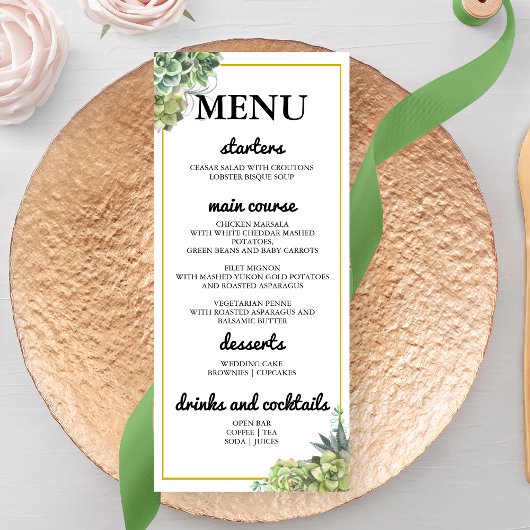 スタイリッシュ肉結婚質 メニュー