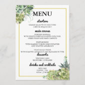 スタイリッシュ肉結婚質 メニュー (正面)