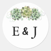 スタイリッシュ肉結婚質 ラウンドシール (正面)