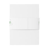 スタイリッシュ肉結婚質 招待状ベリーバンド (裏面例)