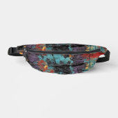 スタイリッシュ色数々の抽象芸術パターンFanny Pack ファニーパック (正面)