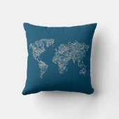 スタイリッシュ落書き クッション (裏面)