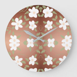 スタイリッシュ蜂蜜の入った時計 ラージ壁時計