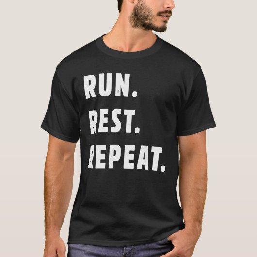 スタイリッシュ走レストのリピ走ート Tシャツ (正面)