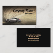 スタイリッシュ車の名刺 名刺 (正面/裏面)