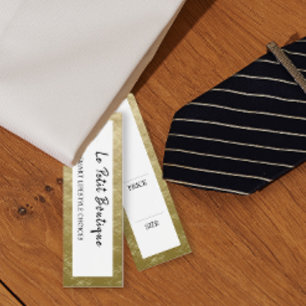 スタイリッシュ金ゴールドぶら下がったの表示価格ラベル