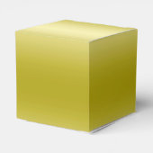 スタイリッシュ金ゴールド紙吹雪50th結婚's Thank You フェイバーボックス (裏面サイド)