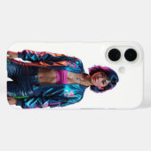 スタイリッシュ開花iPhone 16ケース Case-Mate iPhoneケース (裏面 (横))