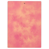 スタイリッシュ雨雲の効果パターンピーチ クリップボード (裏面)