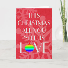 スタイリッシュ雪感動的片の赤いクリスマス シーズンカード