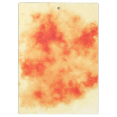 スタイリッシュ雲の効果パターン（オレンジ） クリップボード (裏面)