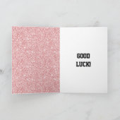 スタイリッシュ頑パーソナライズされた張りカード カード (内部)