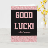 スタイリッシュ頑パーソナライズされた張りカード カード (黄色い花)