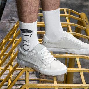 スタイリッシュ類  モノグラム卒業 ソックス