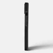 スタイリッシュ黒蜂パーソナライズされた名 Case-Mate iPhoneケース (裏面 / 左)