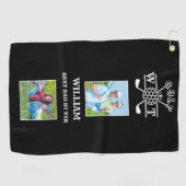 スタイリッシュ2写真最高のパパBy Par ゴルフタオル (横)