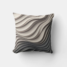 スタイリッシュ3Dベージュ&グレー装飾用クッションフォーホームデコ クッション