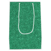 スタイリッシュ5パーソナライズされた歳の誕生日抱き枕 ミディアムペーパーバッグ (裏面)