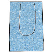 スタイリッシュ5パーソナライズされた歳の誕生日抱き枕 ミディアムペーパーバッグ (裏面)