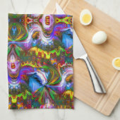 スタイリッシュ キッチンタオル (四つ折り)