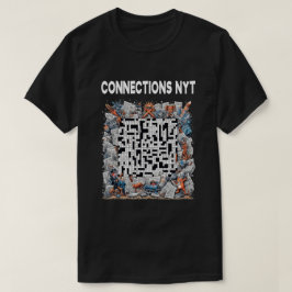 スタイリッシュ・コネクションズNYTデザイン ブラック Tシャツ