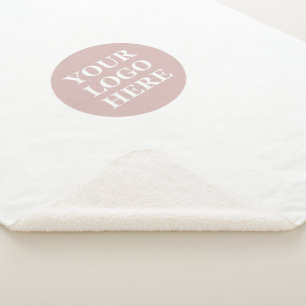 スタイリッシュ、コンテンポラリーカスタマイズ可能 シェルパブランケット