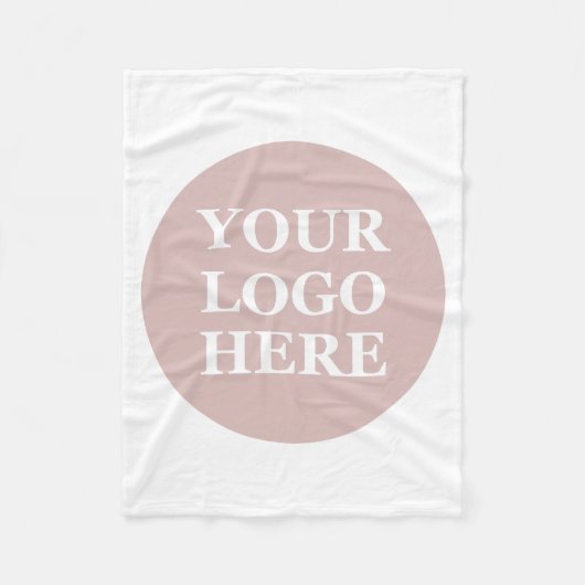 スタイリッシュ、コンテンポラリーカスタマイズ可能 フリースブランケット (正面)