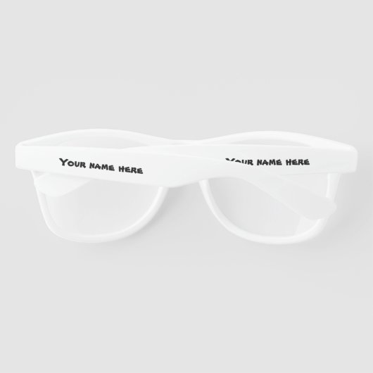 スタイリッシュ サングラス (裏面)